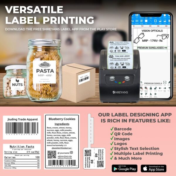 SHREYANS Label Printer (Label Printer) - Image 5