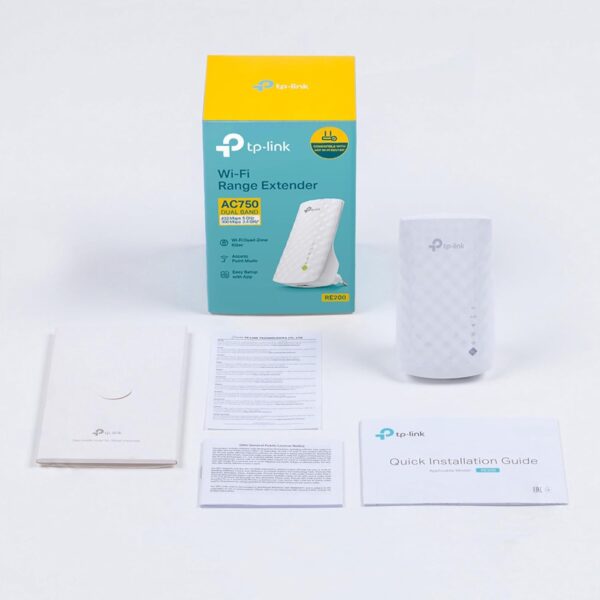 TP-Link AC750 Wifi Range Extender | Up to 750Mbps | Dual Band WiFi Extender, Repeater, Wifi Signal Booster, Access Point| Easy Set-Up | Extends Wifi to Smart Home & Alexa Devices (RE200) - Image 9