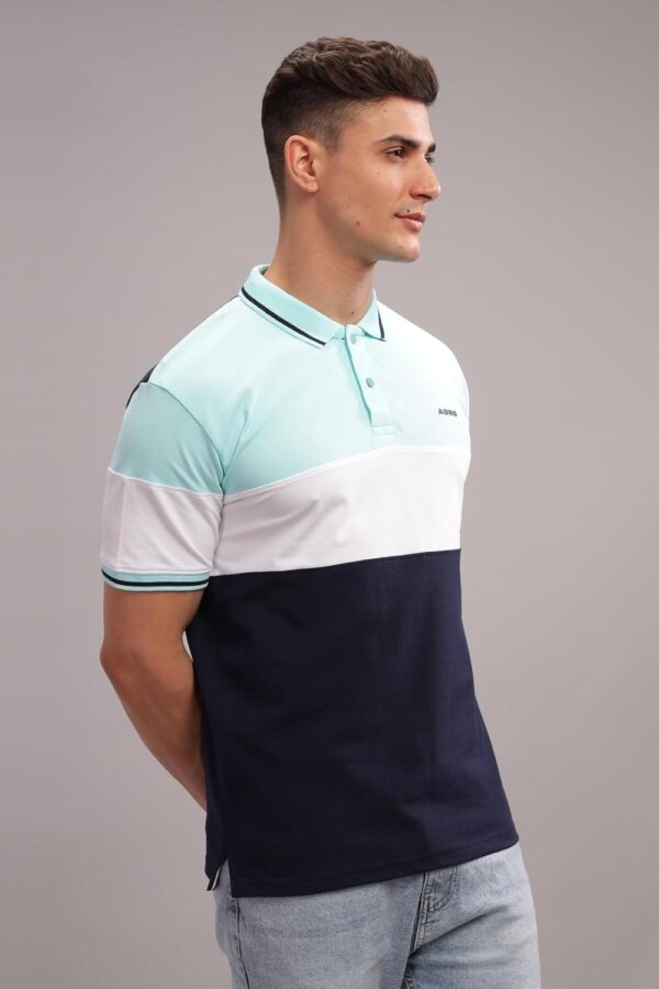 ADRO Men's Regular Fit Polo Tshirt in 100% Cotton Multi Color Polo - Image 6