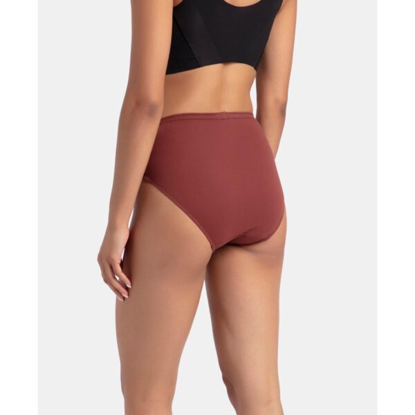 Jockey 1406 Women's High Coverage Super Combed Cotton Mid Waist Hipster with Concealed Waistband and Stay Fresh Treatment (Pack of 3_Colors & Prints May Vary) - Image 11