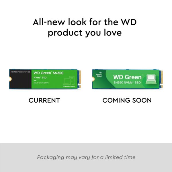 Western Digital WD Green SN350 NVMe 250GB, Upto 2400MB/s, 3 Y Warranty, PCIe Gen 3 NVMe M.2 (2280), Internal Solid State Drive (SSD) (WDS250G2G0C) - Image 8