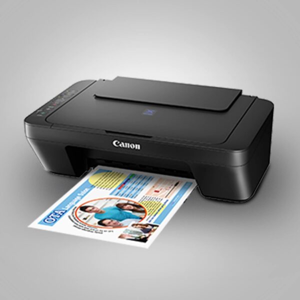 Canon PIXMA E470 All in One (Print, Scan, Copy) WiFi Ink Efficient Colour Printer for Home - Image 6