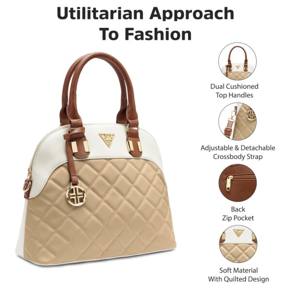 Lavie Signature Women's Texas Satchel Handbag for Women | Satchel Bag for Work | Ladies purse | Stylish Shoulder Bag | Gift For Women - Image 4