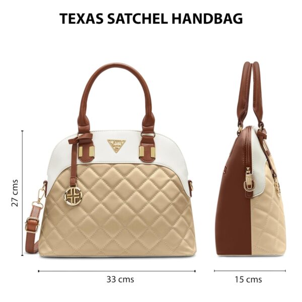 Lavie Signature Women's Texas Satchel Handbag for Women | Satchel Bag for Work | Ladies purse | Stylish Shoulder Bag | Gift For Women - Image 5