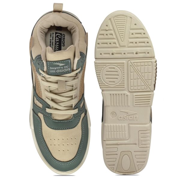 ASIAN Men's MEXICO-11 Casual Sneaker Shoes with Synthetic Upper Lightweight Comfortable Mid Top Sneaker Shoes for Men's & Boy's - Image 7