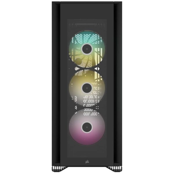 Corsair iCUE 7000X RGB Tempered Glass Full-Tower ATX Computer Case/Gaming Cabinet - Black - CC-9011226-WW - Image 3
