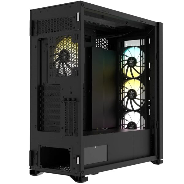 Corsair iCUE 7000X RGB Tempered Glass Full-Tower ATX Computer Case/Gaming Cabinet - Black - CC-9011226-WW - Image 7