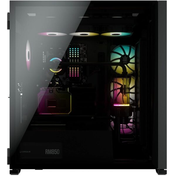 Corsair iCUE 7000X RGB Tempered Glass Full-Tower ATX Computer Case/Gaming Cabinet - Black - CC-9011226-WW - Image 14
