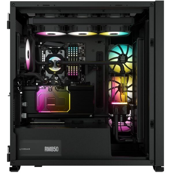 Corsair iCUE 7000X RGB Tempered Glass Full-Tower ATX Computer Case/Gaming Cabinet - Black - CC-9011226-WW - Image 15