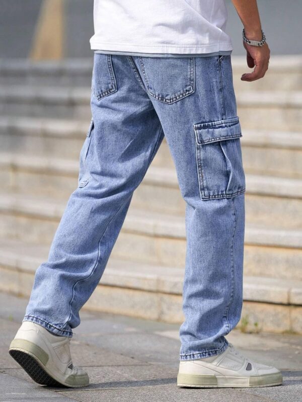 Men Jeans || Jeans for Men || Cargo Jeans (Q-04-05) - Image 5
