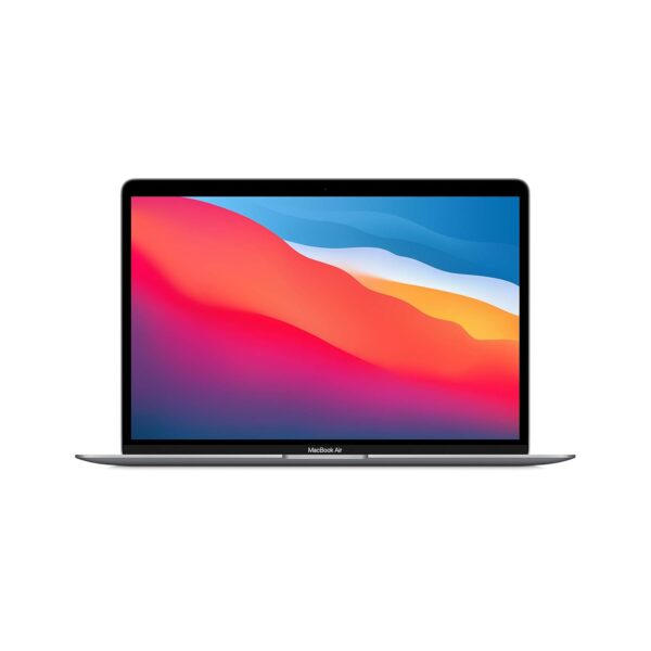 Apple MacBook Air Laptop: Apple M1 chip, 13.3-inch/33.74 cm Retina Display, 8GB RAM, 256GB SSD Storage, Backlit Keyboard, FaceTime HD Camera, Touch ID. Works with iPhone/iPad; Space Grey - Image 2