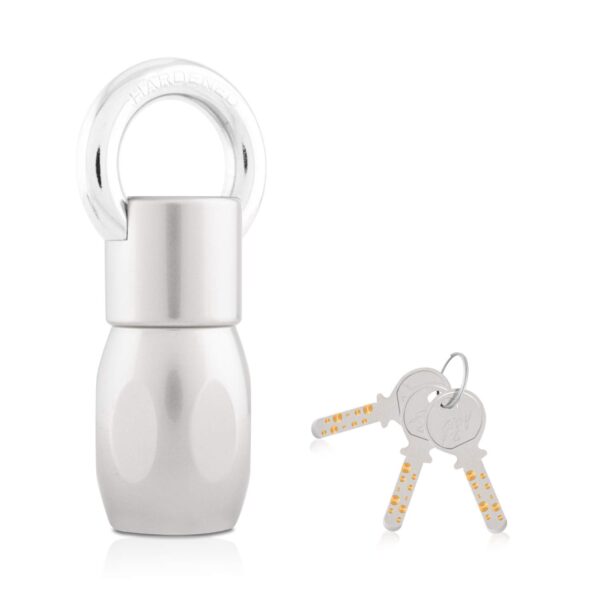 Godrej Locks I Ultra Scorpio Padlock I 3 Keys I for Main Door I Gate Lock I Tool Box, Shutters, Shops & Offices I Strong Hardened Corrosion Resistant Shackle I Nickel Finish - Image 2