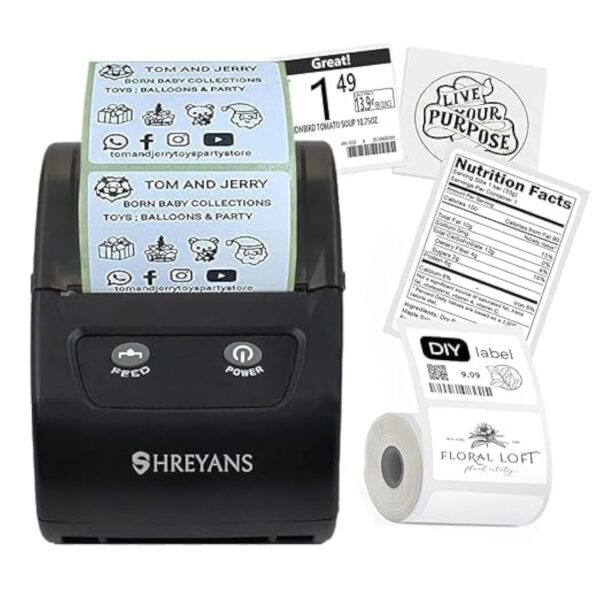 SHREYANS Label Printer (Label Printer) - Image 2