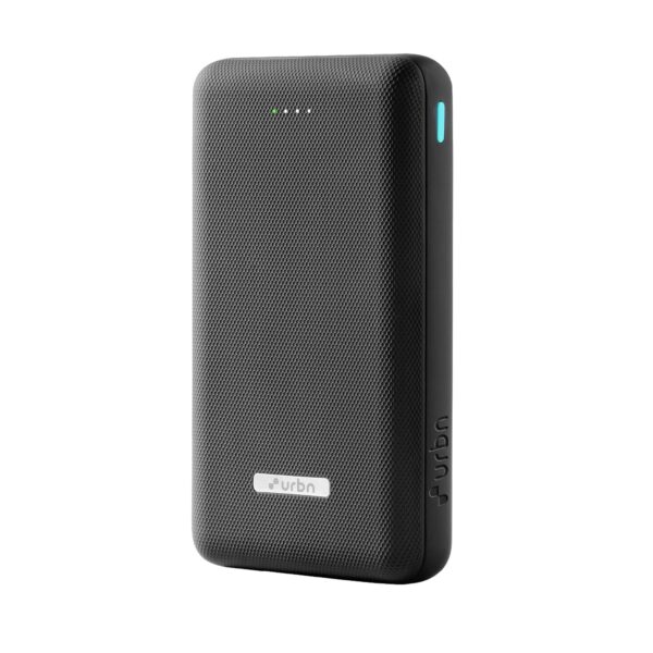 URBN 20000mAh 35W Turbo Fast Charging Power Bank | Dual Output | PD + QC Compatible | Two-Way Fast Charge | Pass-Through Charging | for MacBook Air, iPhone, Samsung, Android & More (Black) - Image 2